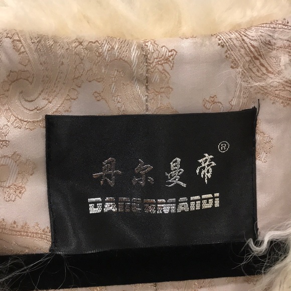 Lamb fur vest coat - Picture 6 of 7